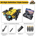B9 Pro RC Drone with Dual HD Cameras – 4K/1080P FPV, Optical Flow Positioning, Altitude Hold & Foldable Design