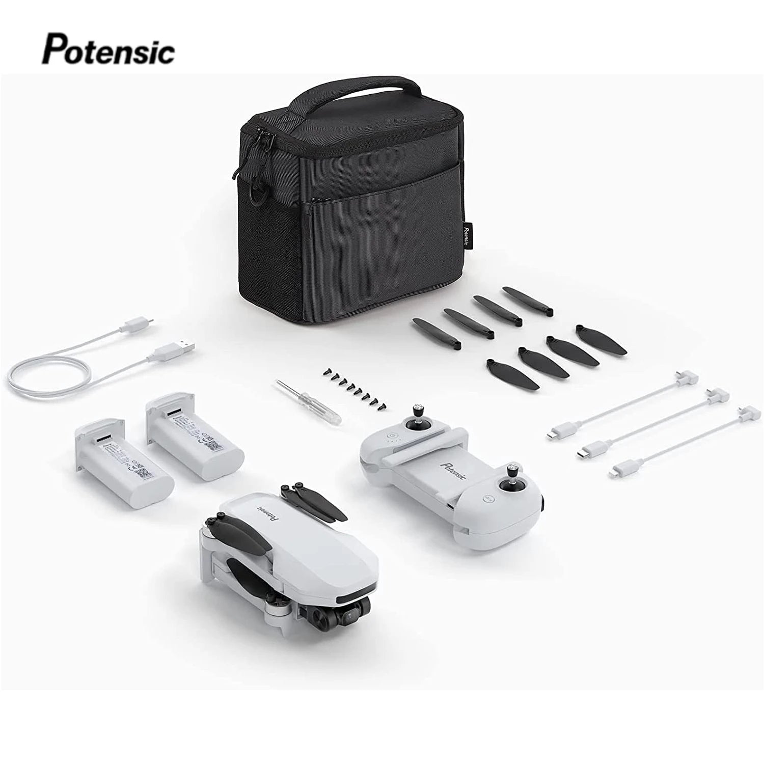 Potensic ATOM SE GPS Drone Under 249g – 4K Camera, 4KM Transmission, GPS Return to Home, Follow Me & Waypoint Flight