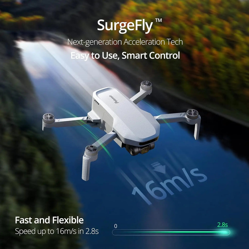 Potensic ATOM SE GPS Drone Under 249g – 4K Camera, 4KM Transmission, GPS Return to Home, Follow Me & Waypoint Flight
